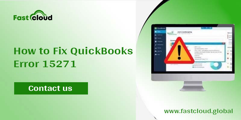 Fix QuickBooks Error 15271