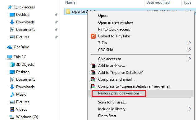 file recovery