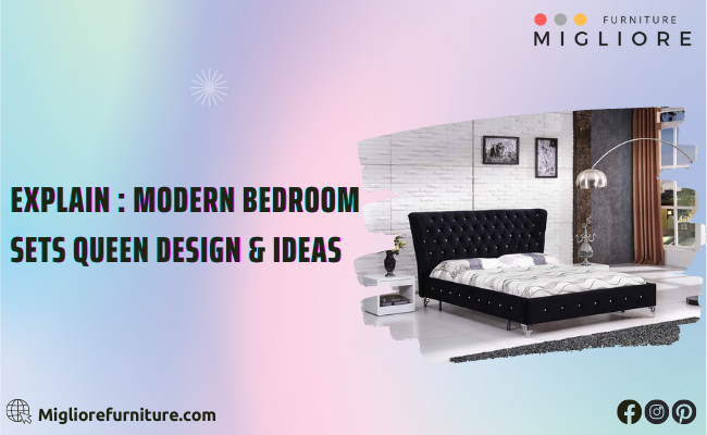 Modern bedroom sets queen