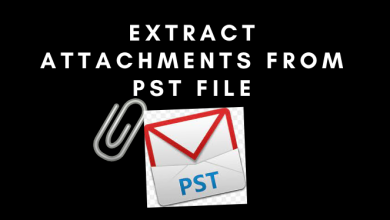 Extract Attachments from PST File