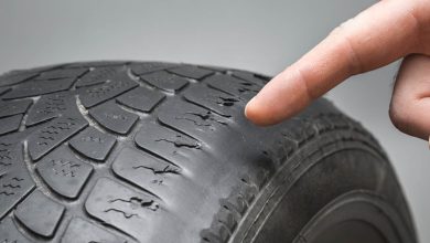 Damaged Tyres