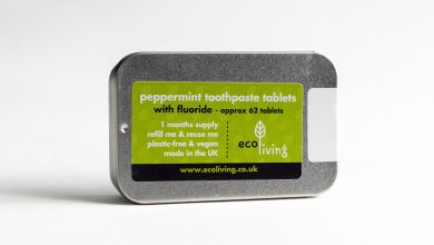 100% Plastic Free Eco Friendly Toothpaste Tablets