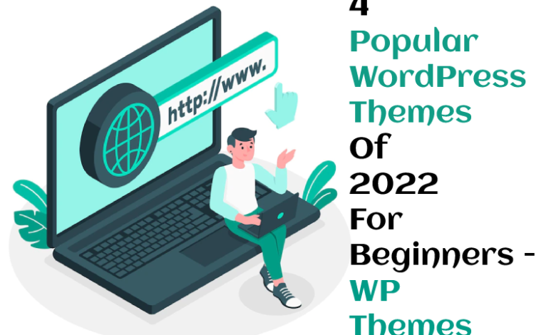 4 popular wordpress themes of 2022 for beginners wp themes