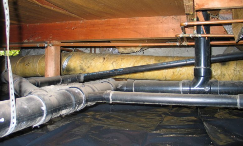 Crawl Space Drain System
