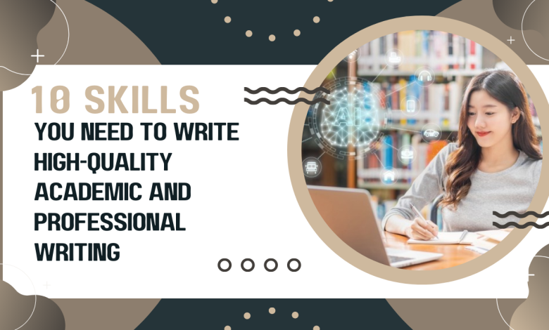 Academic and Professional Writing