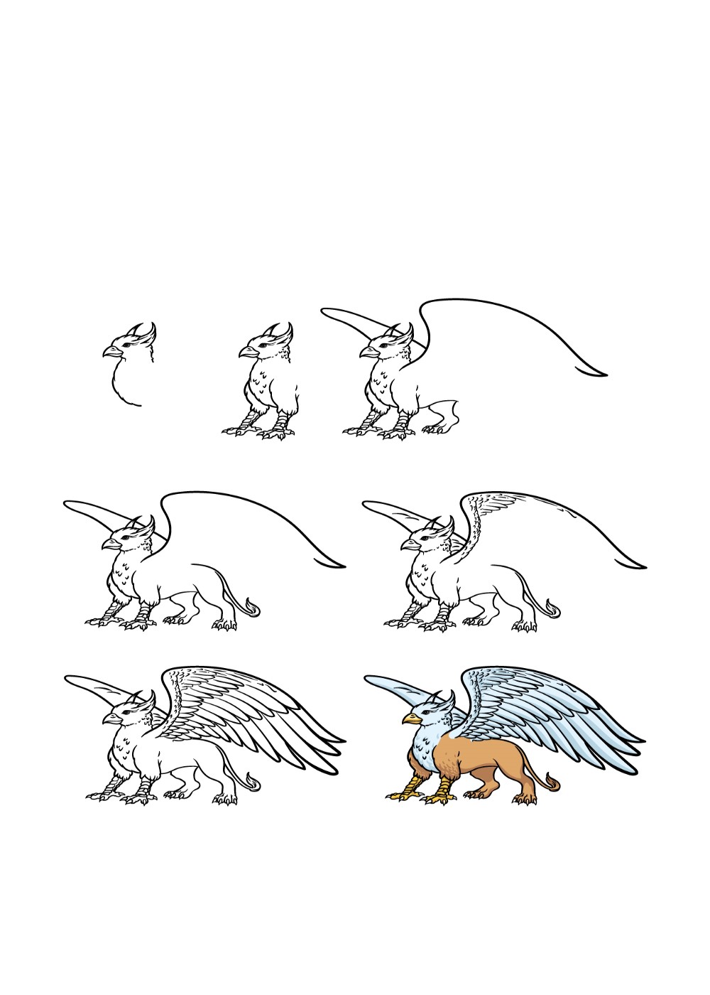 How to Draw a Griffin