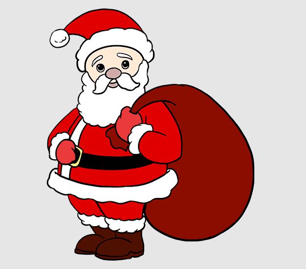 Santa Claus Drawing